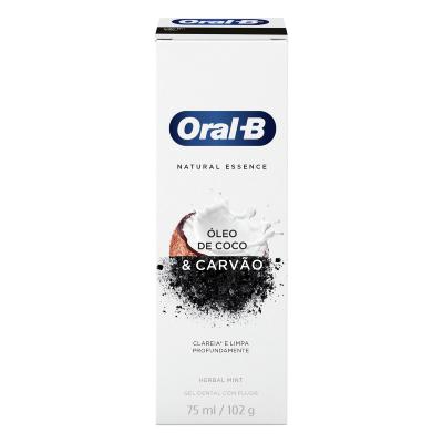 Creme Dental Oral-B Óleo Coco e Carvão 102g